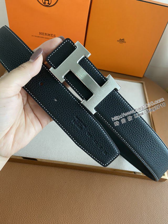 HERMES經典皮帶 愛馬仕Togo牛皮腰帶  jjp1998